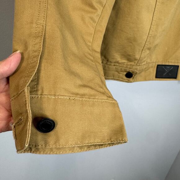 Profound Aesthetic Jacket Mens Tan Cotton Workwear Utility Sz L - Picture 11 of 14